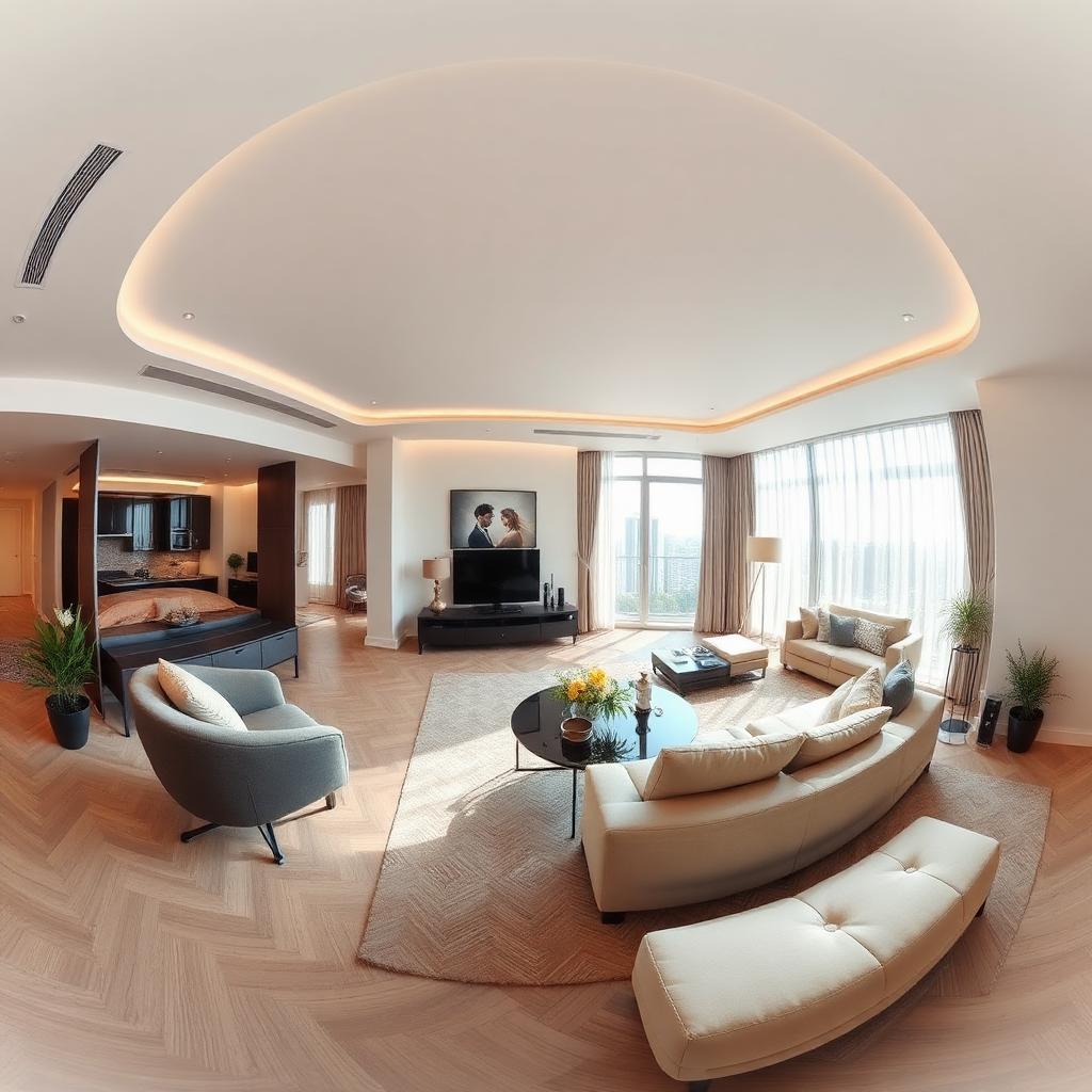 360 panoramic interior view